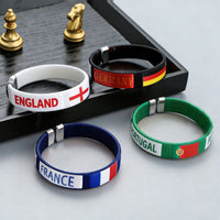 Länder-Armband mit Flagge zum Auswählen für dich