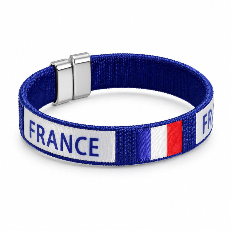 Länder-Armband mit Flagge zum Auswählen für dich