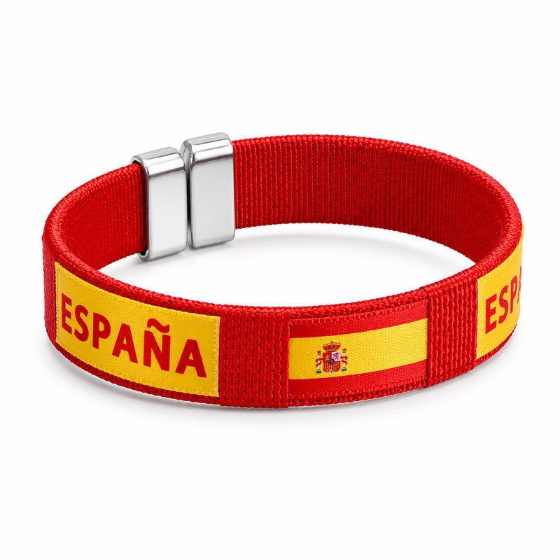 Länder-Armband mit Flagge zum Auswählen für dich