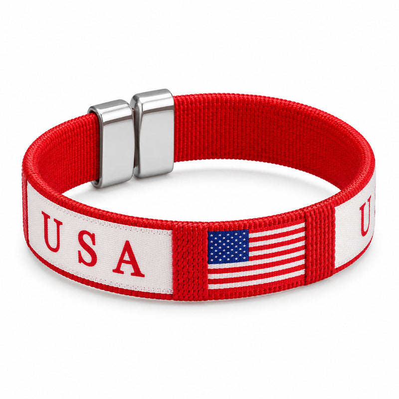 Länder-Armband mit Flagge zum Auswählen für dich