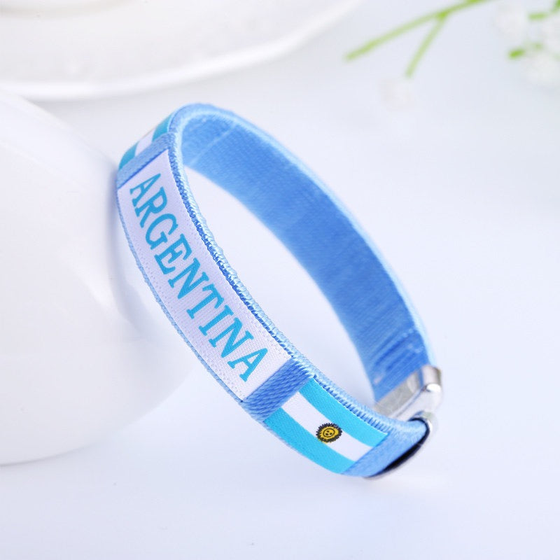Länder-Armband mit Flagge zum Auswählen für dich