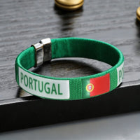 Länder-Armband mit Flagge zum Auswählen für dich
