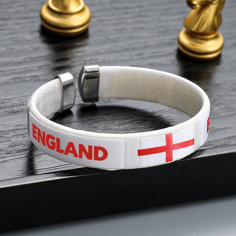 Länder-Armband mit Flagge zum Auswählen für dich