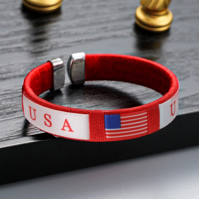 Länder-Armband mit Flagge zum Auswählen für dich - Liebesketten