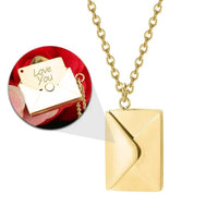 Liebesbrief-Halskette als Geschenkset mit Box