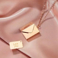 Liebesbrief-Halskette als Geschenkset mit Box