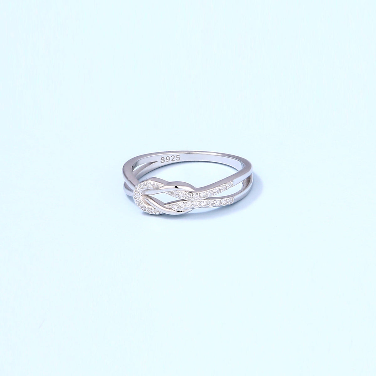 Liebesknoten-Ring für Mutter und Tochter im Set - Liebesketten