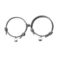 Magnetische Partnerarmbänder mit Herzverschluss