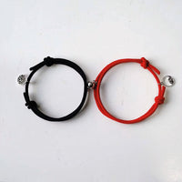 Magnetische Partnerarmbänder mit Herzverschluss