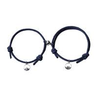 Magnetische Partnerarmbänder mit Herzverschluss