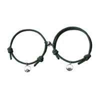 Magnetische Partnerarmbänder mit Herzverschluss
