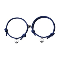Magnetische Partnerarmbänder mit Herzverschluss