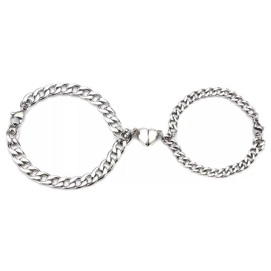 Panzerarmband-Set für Partner und beste Freunde - Liebesketten