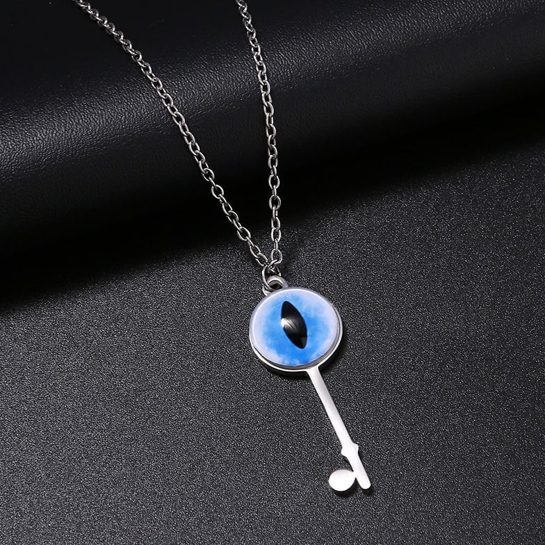 Personalisierte Halskette mit Iris deines Haustiers