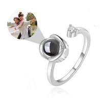 Personalisierter Foto-Ring mit verstecktem Bild