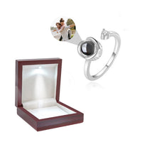 Personalisierter Foto-Ring mit verstecktem Bild