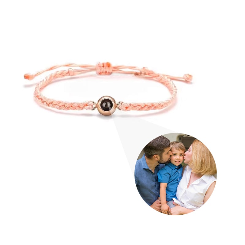 Personalisiertes Fotoarmband mit deinem eigenen Bild - Liebesketten