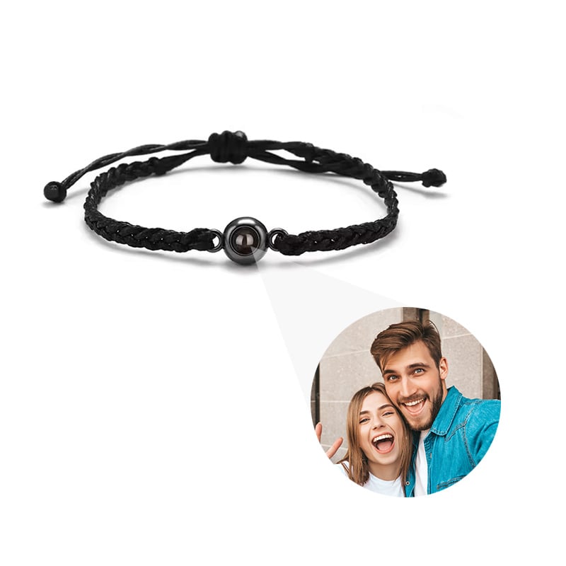 Personalisiertes Fotoarmband mit deinem eigenen Bild - Liebesketten
