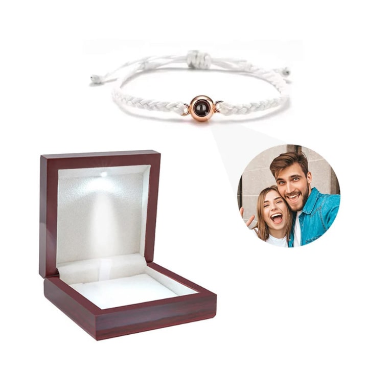 Personalisiertes Fotoarmband mit deinem eigenen Bild - Liebesketten