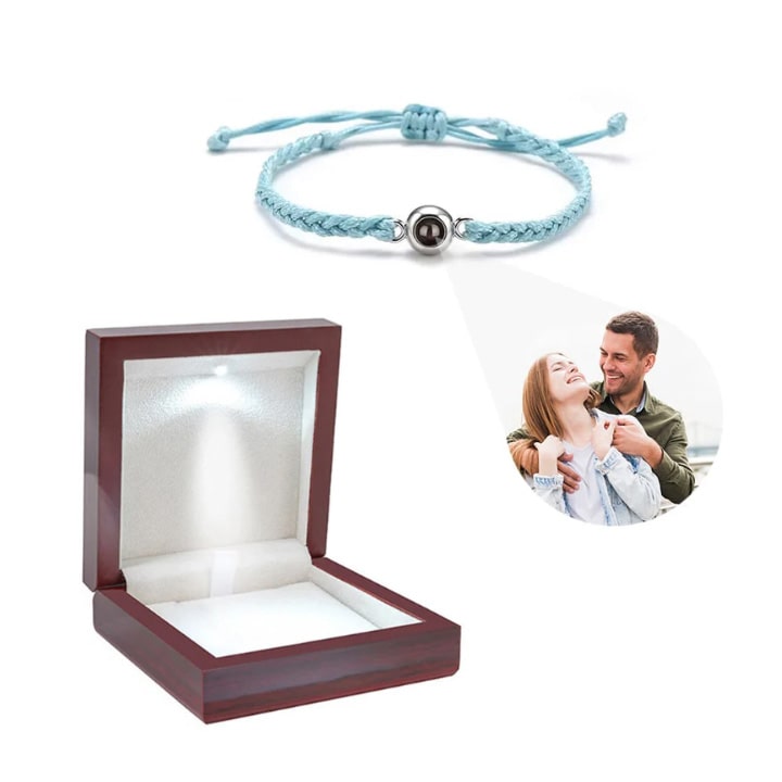 Personalisiertes Fotoarmband mit deinem eigenen Bild - Liebesketten