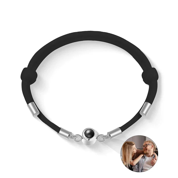 Personalisiertes Fotoarmband mit deinem eigenen Bild - Liebesketten