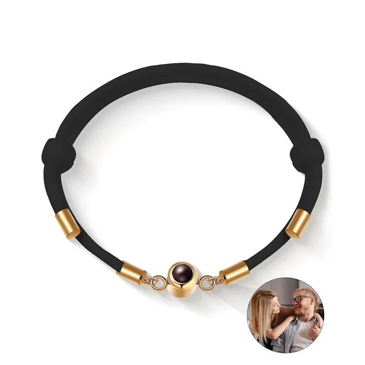 Personalisiertes Fotoarmband mit deinem eigenen Bild - Liebesketten