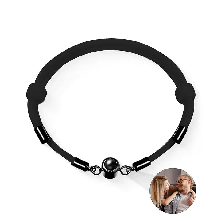 Personalisiertes Fotoarmband mit deinem eigenen Bild - Liebesketten
