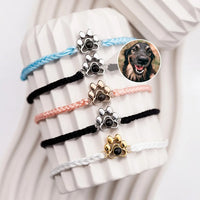 Personalisiertes Pfoten-Armband mit Foto deines Tieres