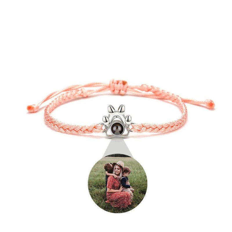 Personalisiertes Pfoten-Armband mit Foto deines Tieres
