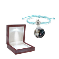 Personalisiertes Pfoten-Armband mit Foto deines Tieres