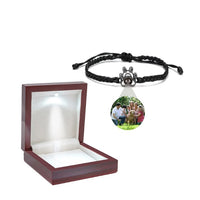 Personalisiertes Pfoten-Armband mit Foto deines Tieres