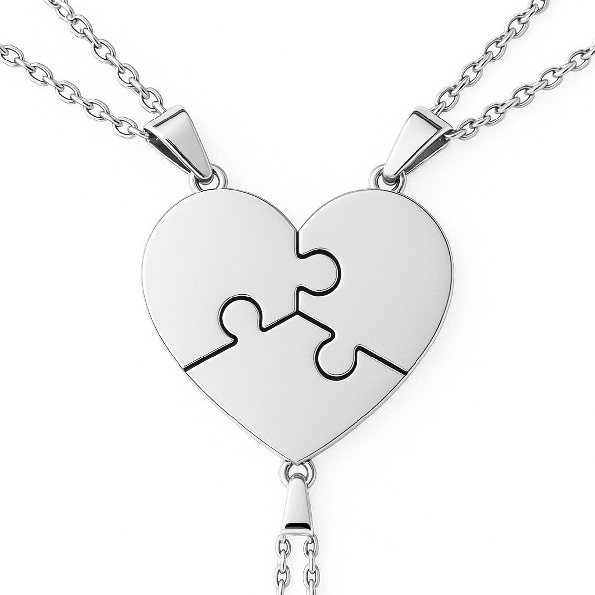Puzzle-Halskette mit bis zu acht Namensteilen - Liebesketten