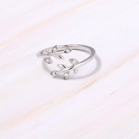 Schmaler Ring mit Gravur Glaube an dich selbst