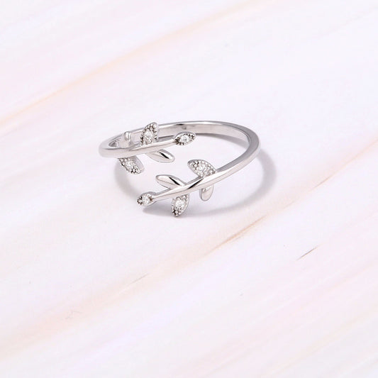 Schmaler Ring mit Gravur Glaube an dich selbst - Liebesketten