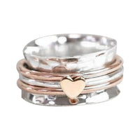 Schmaler Ring mit Gravur zur Selbstliebe für jeden Tag