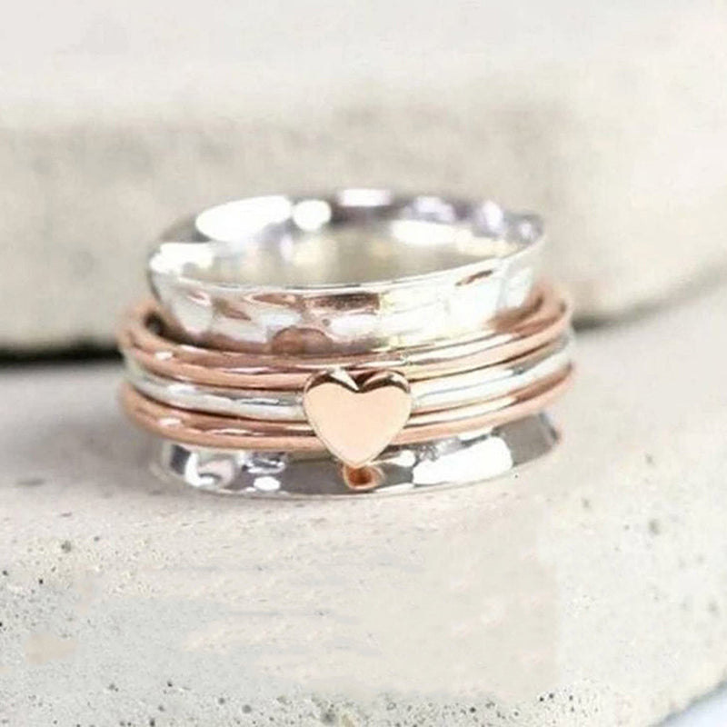 Schmaler Ring mit Gravur zur Selbstliebe für jeden Tag