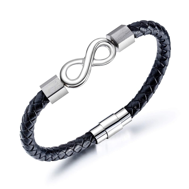 Unendlichkeits-Armband an meinen Schatz mit Gravur - Liebesketten