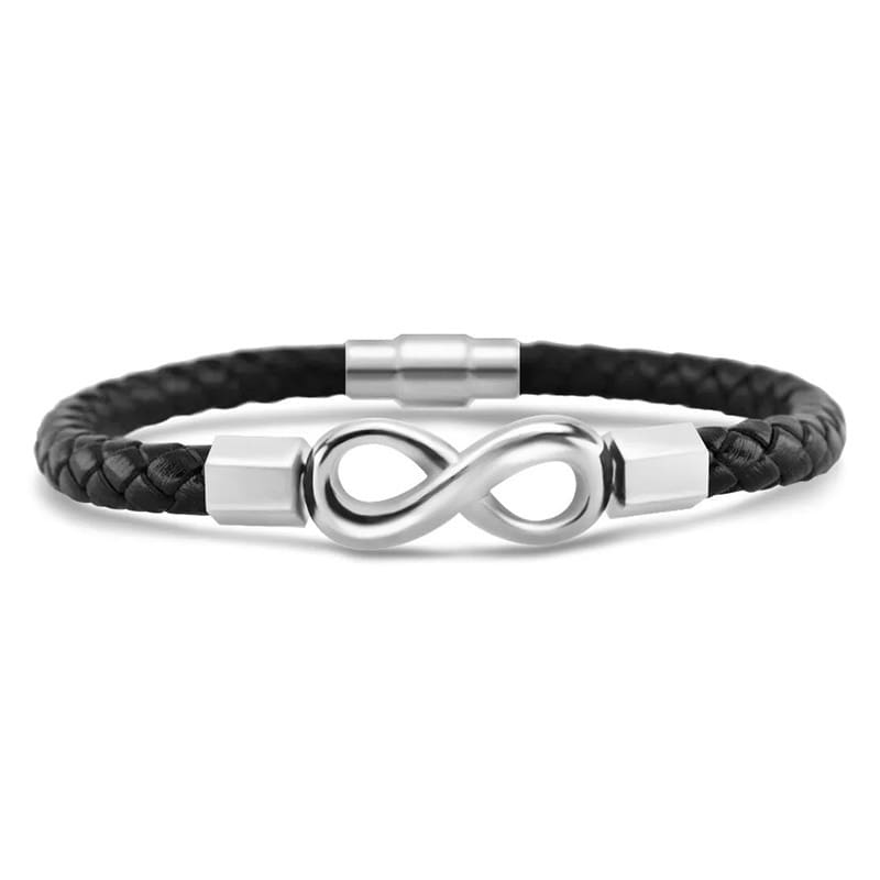 Unendlichkeits-Armband an meinen Schatz mit Gravur