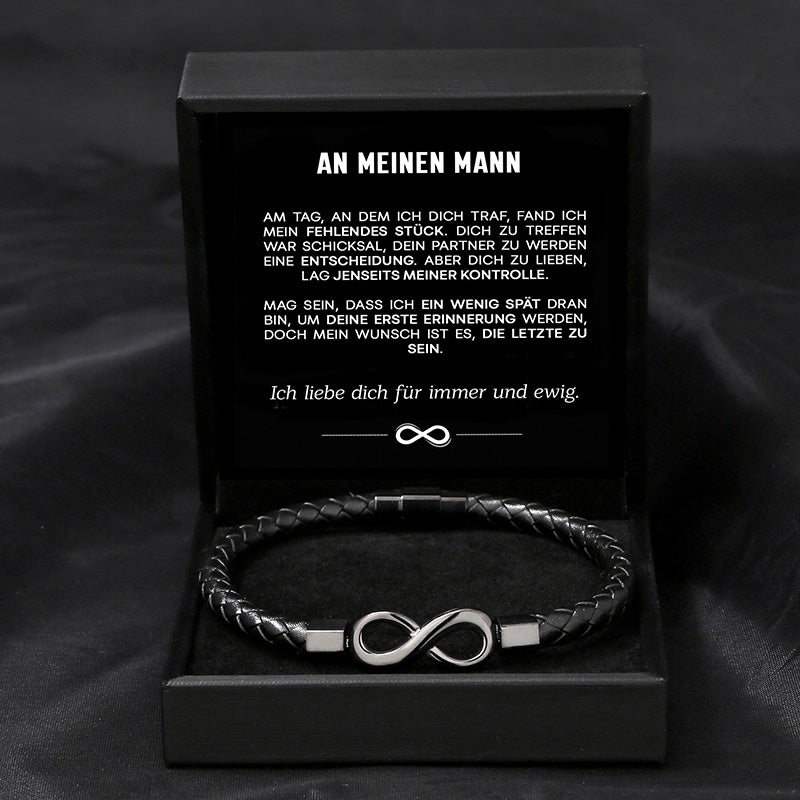 Unendlichkeits-Armband Für Immer an meinen Mann - Liebesketten