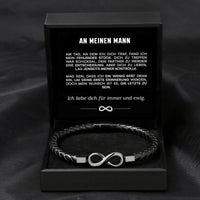 Unendlichkeits-Armband Für Immer an meinen Mann