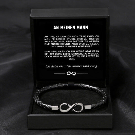 Unendlichkeits-Armband Für Immer an meinen Mann - Liebesketten