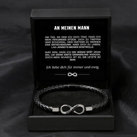 Unendlichkeits-Armband Für Immer an meinen Mann
